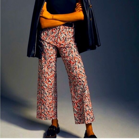 Anthropologie Pants - Maeve Colette cropped pants NWT
